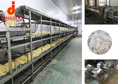 Cadena de producción auto del fabricante de los tallarines de la garantía de 1 año con el sistema del líquido del álcali
