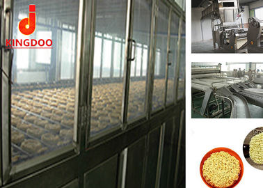 Ahueque los tallarines inmediatos que hacen capacidad de la máquina 42kw 30000pcs/8h mantenimiento fácil