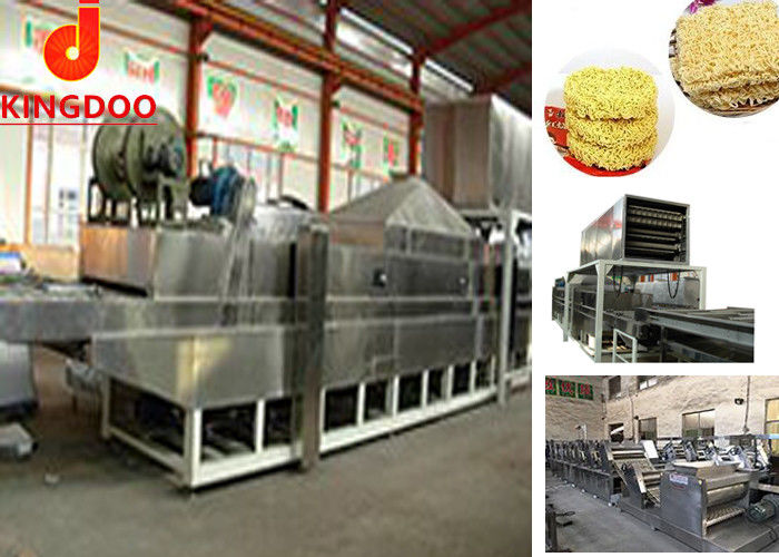 Cadena de producción de los tallarines inmediatos de la capacidad grande dimensión de 300kg/Hour el 15m*5m*4m