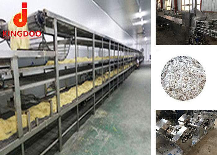 Cadena de producción auto del fabricante de los tallarines de la garantía de 1 año con el sistema del líquido del álcali